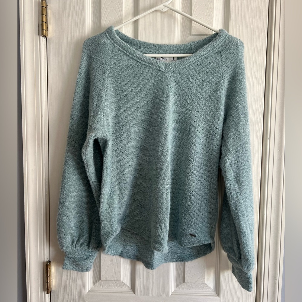 Blue Hollister Sweater
